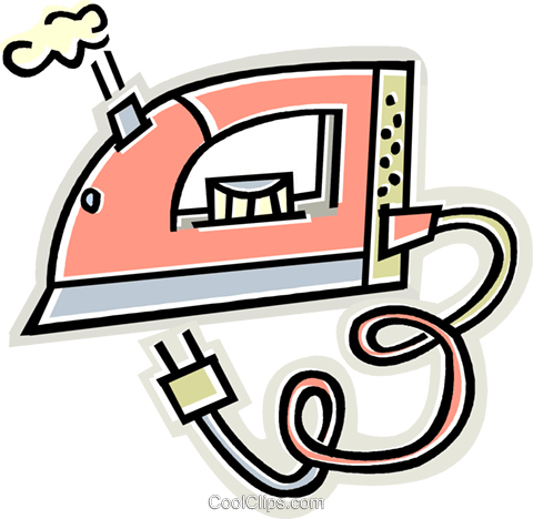 480x468 Iron Royalty Free Vector Clip Art Illustration Vc011627