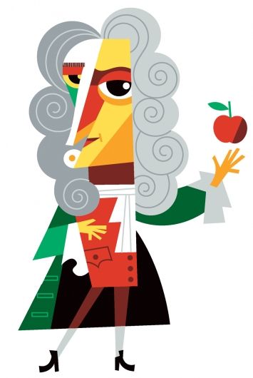 355x530 Isaac Newton Is Too Down To Earth For Realism Artsy Fartsy