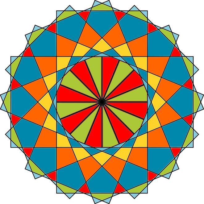 661x661 Islamic Modern Vector Ornaments Art Clipart