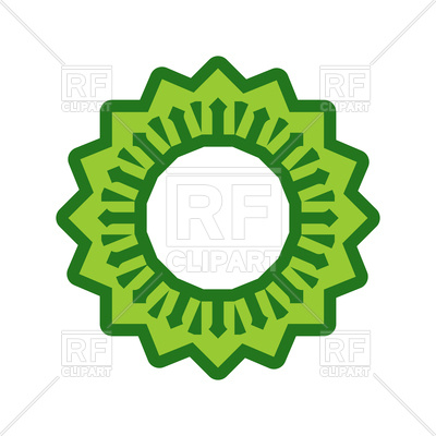 400x400 Halal Islamic Label Template Royalty Free Vector Clip Art Image