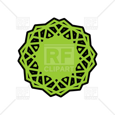 400x400 Halal Template For Islamic Food Royalty Free Vector Clip Art Image