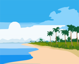 300x246 Ocean Clipart Png Island Ocean Clip Art