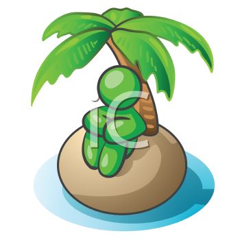 350x350 Character Of A Man Stranded On A Desert Island