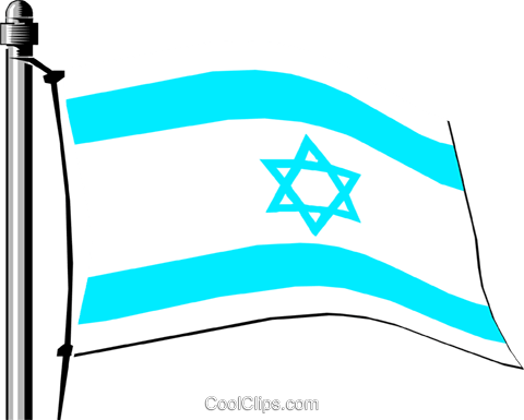 480x385 Israel Flag Royalty Free Vector Clip Art Illustration Worl0141