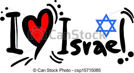 450x248 Creative Design Of Israel Love Vector