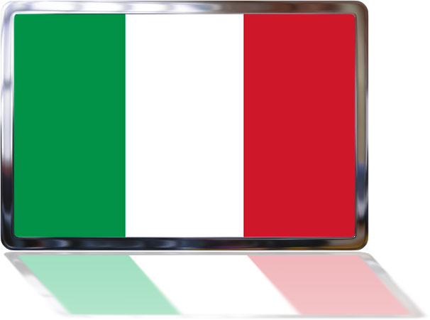 606x450 Moving Italian Flag Clip Art