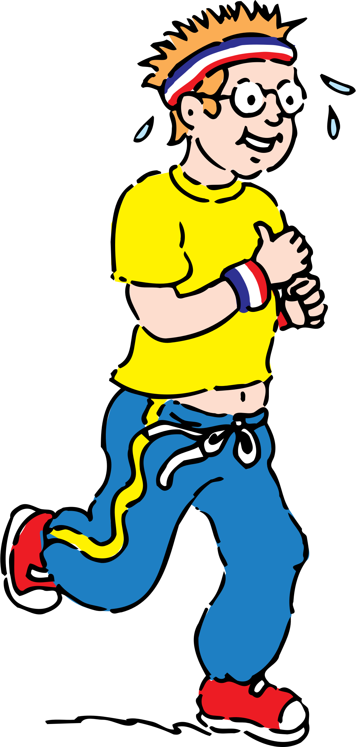 1144x2400 Boy Jogging Clipart Collection