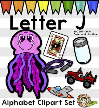 321x350 Alphabet Clip Art Letter J Phonics Clipart Set