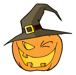 300x298 Halloween Jack O Lantern Clipart