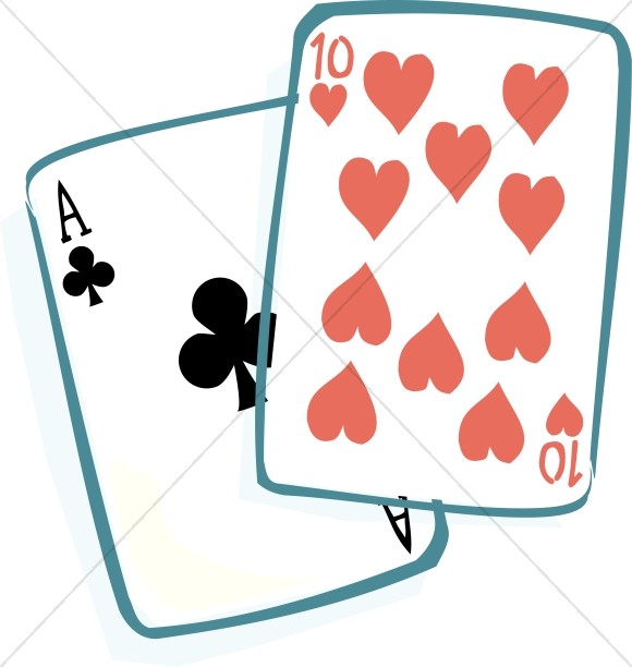 580x612 Ace And Jack Playing Cards Christian Senior Clipart