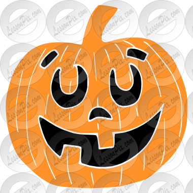 380x380 Jack O Lantern Stencil For Classroom Therapy Use