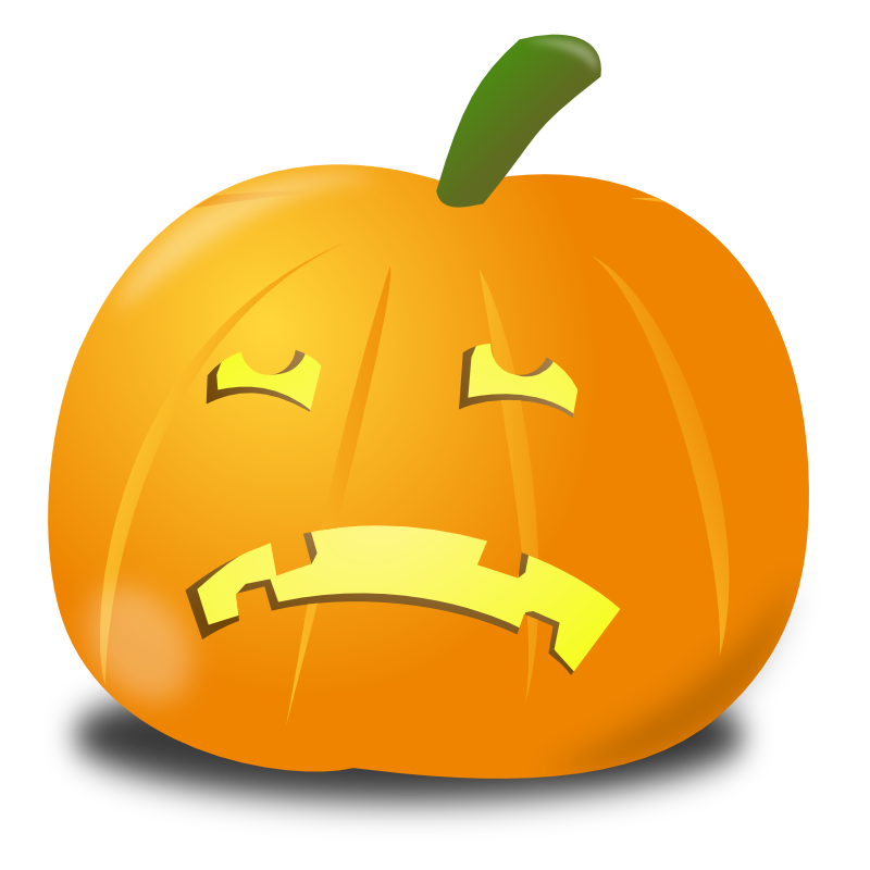 800x800 Sad Face Clipart Pumpkin 2
