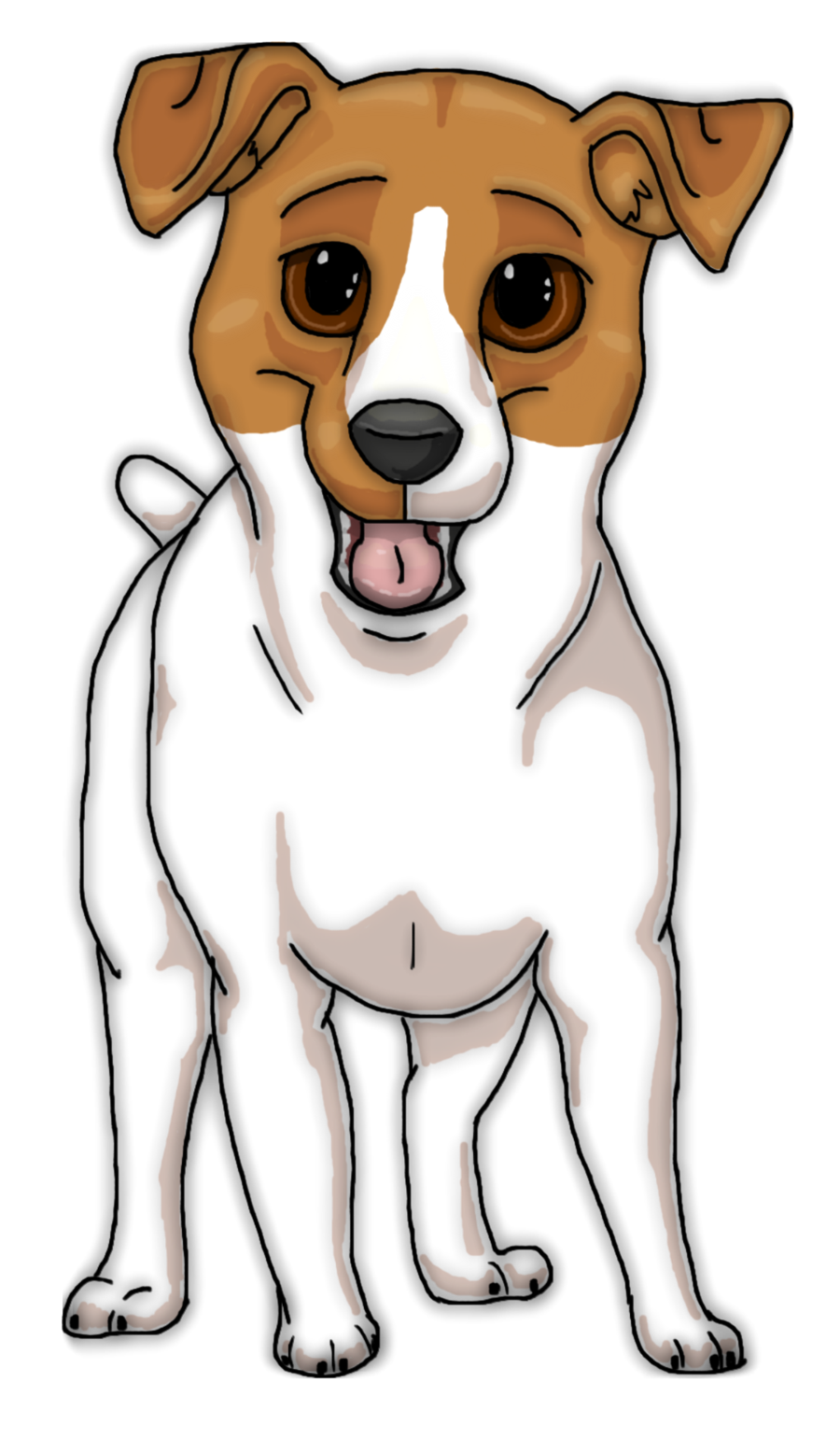900x1541 Jack Russell Terrier By Starrypoke