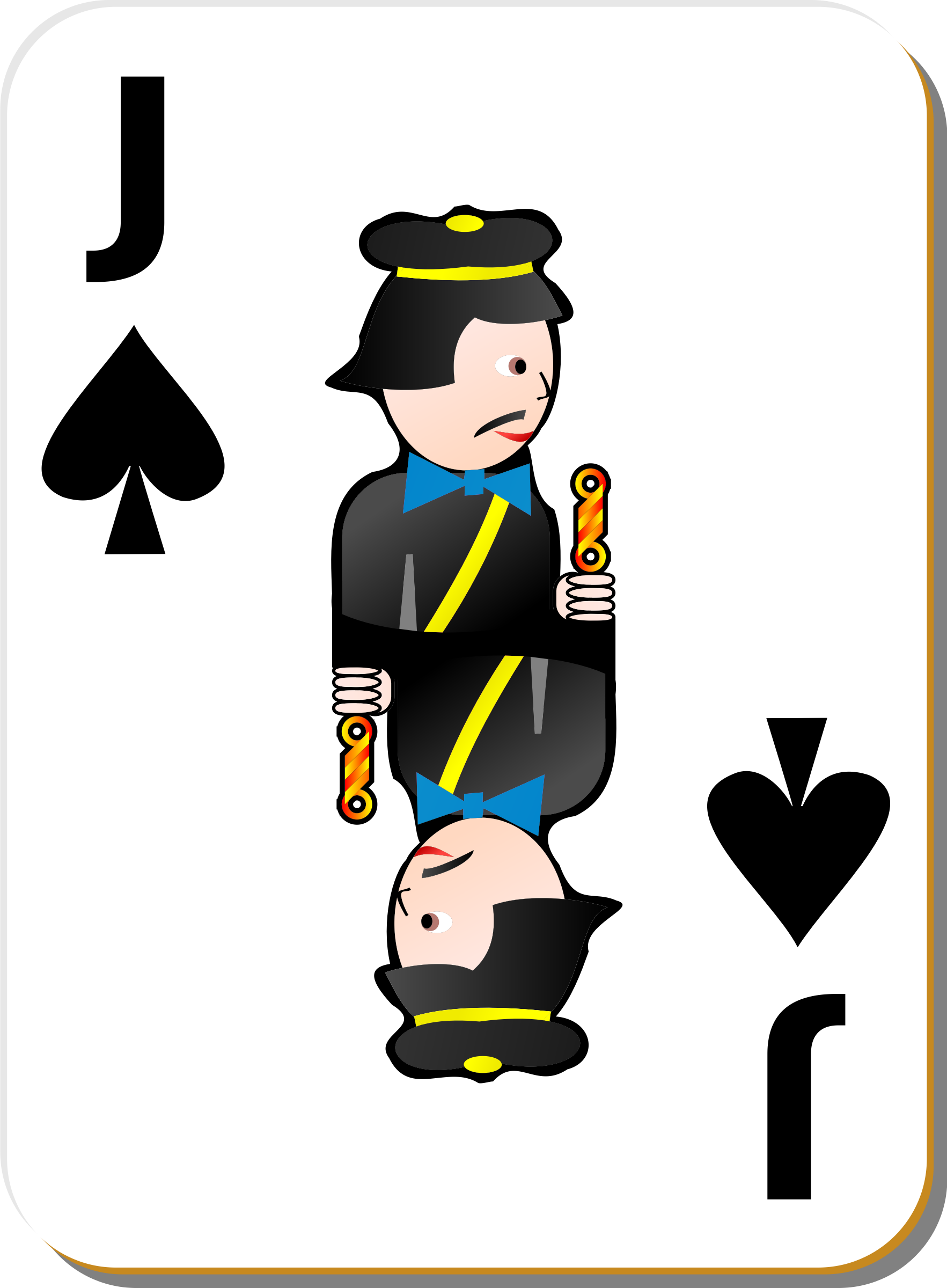 1765x2400 Jack Of Spades Clipart