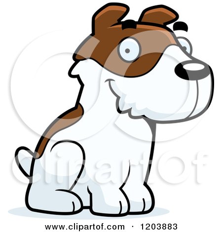 450x470 Royalty Free (Rf) Clipart Illustration Of A Curious Adorable Jack