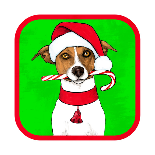 630x630 Jack Russell Puppy Dog Christmas