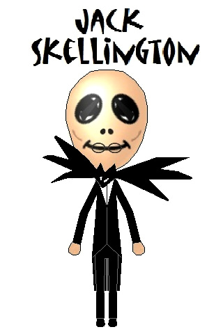 320x480 Jack Skellington Mii By Reneg661