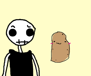 300x250 Jack Skellington With A Bread