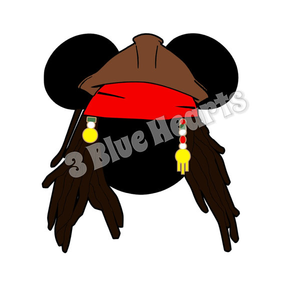 570x570 Jack Sparrow Mickey Head Pirates Of The Caribbean Svg Dxf Pdf