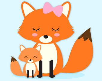 340x270 Fox Clip Art Black And White Free Clipart Images 2