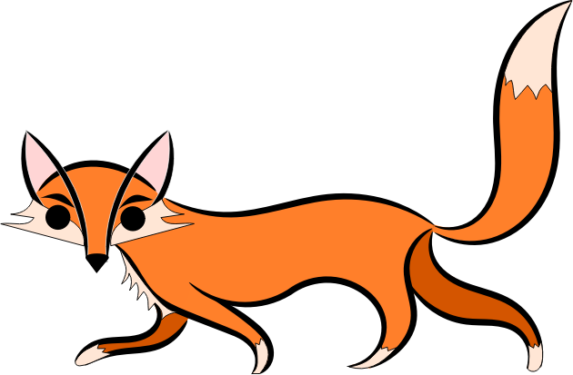 630x413 Free Fox Clipart