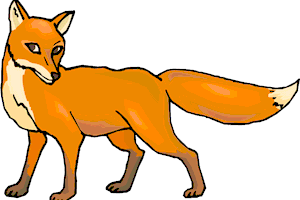 300x200 Jackal Clipart