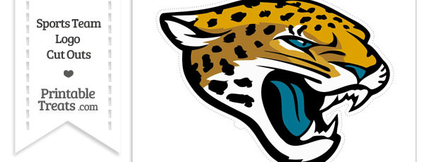 610x229 Large Jacksonville Jaguars Logo Cut Out Printable