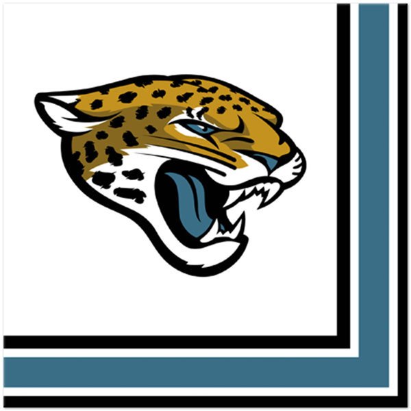 600x600 Nfl Jacksonville Jaguars Lunch Napkins (16)
