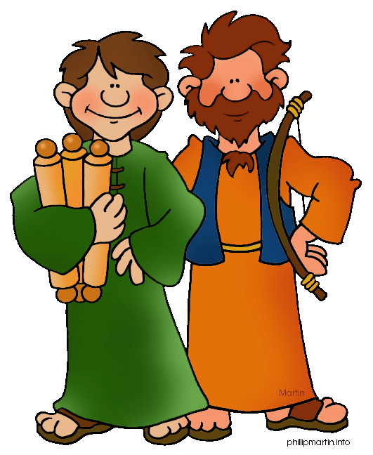 531x648 Free Bible Clip Art By Phillip Martin, Jacob And Esau Biblia