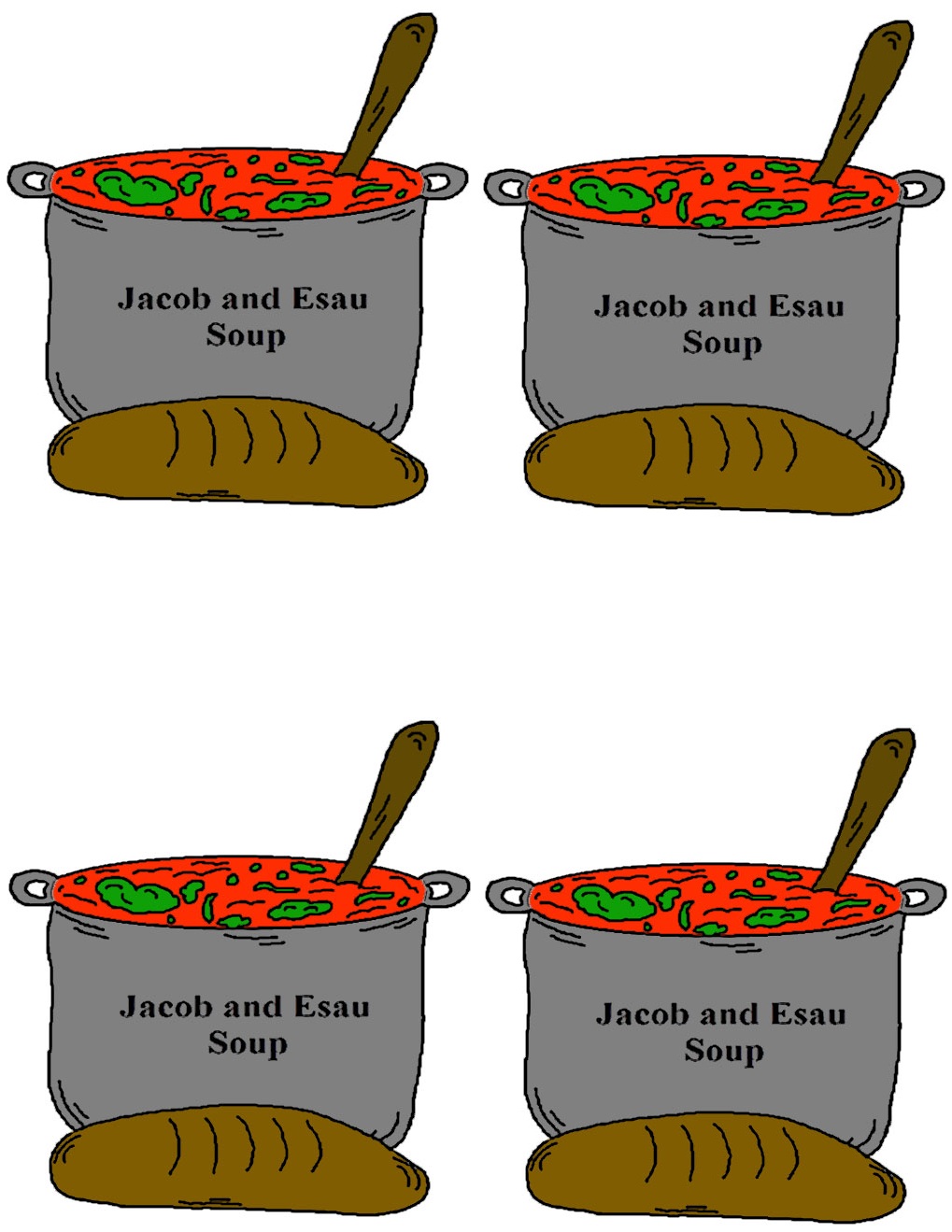 1019x1319 Jacob And Esau Bible Story For Preschool Crafts