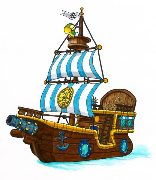 520x600 Jake And The Neverland Pirates Bucky Clipart