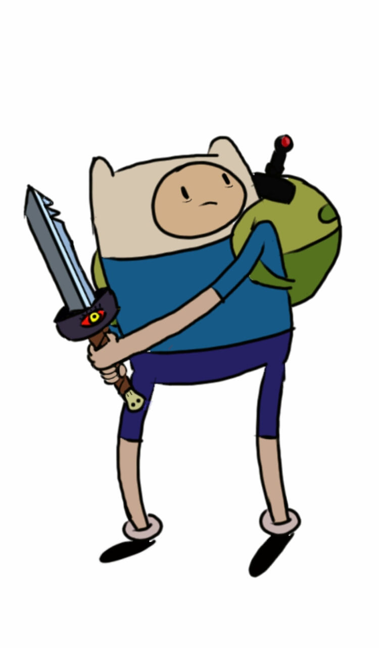 750x1280 Finn And Jake's Sword By Hilwa123