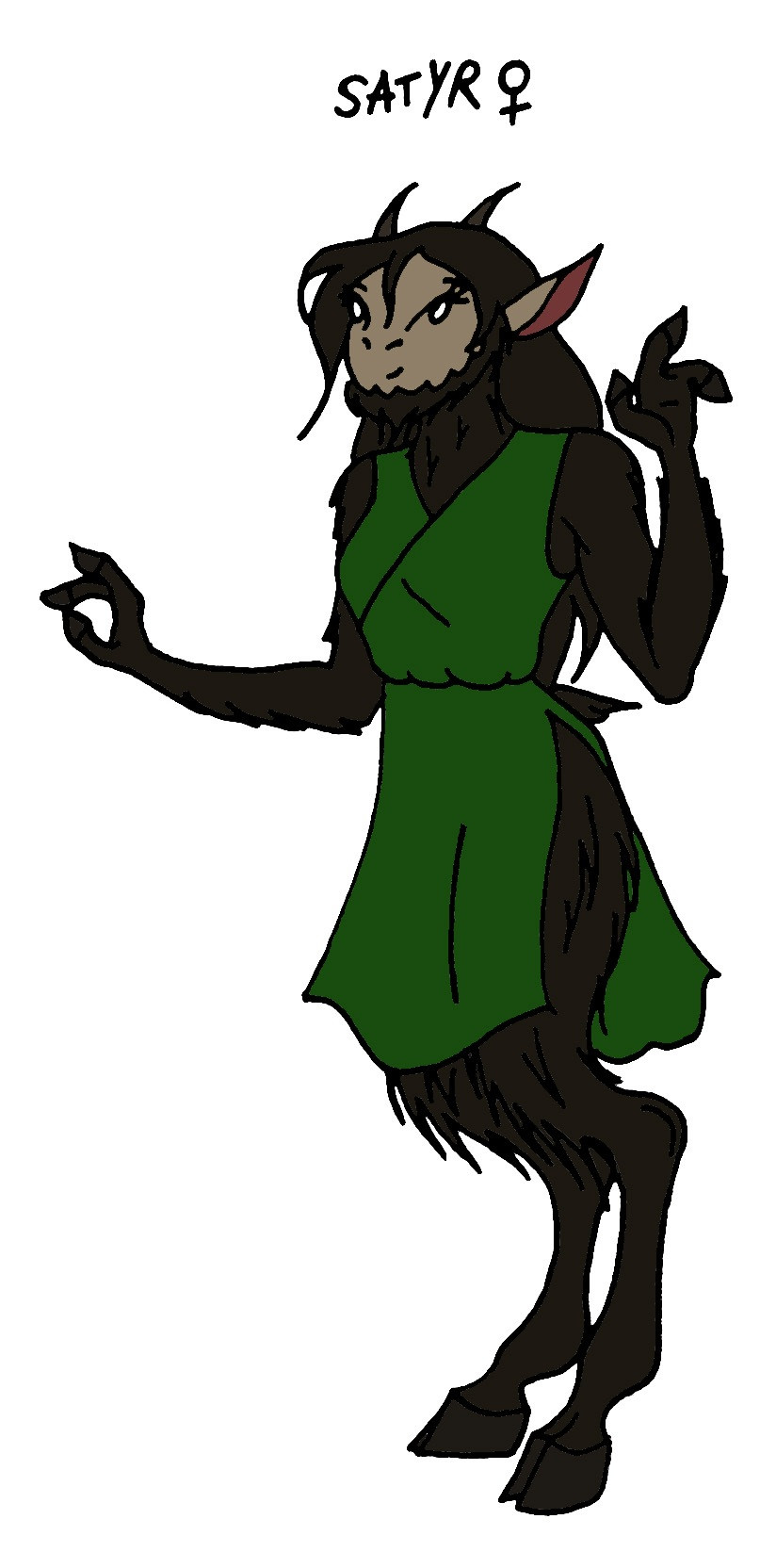 824x1664 Narnia Races Female Satyr By Jakegothicsnake