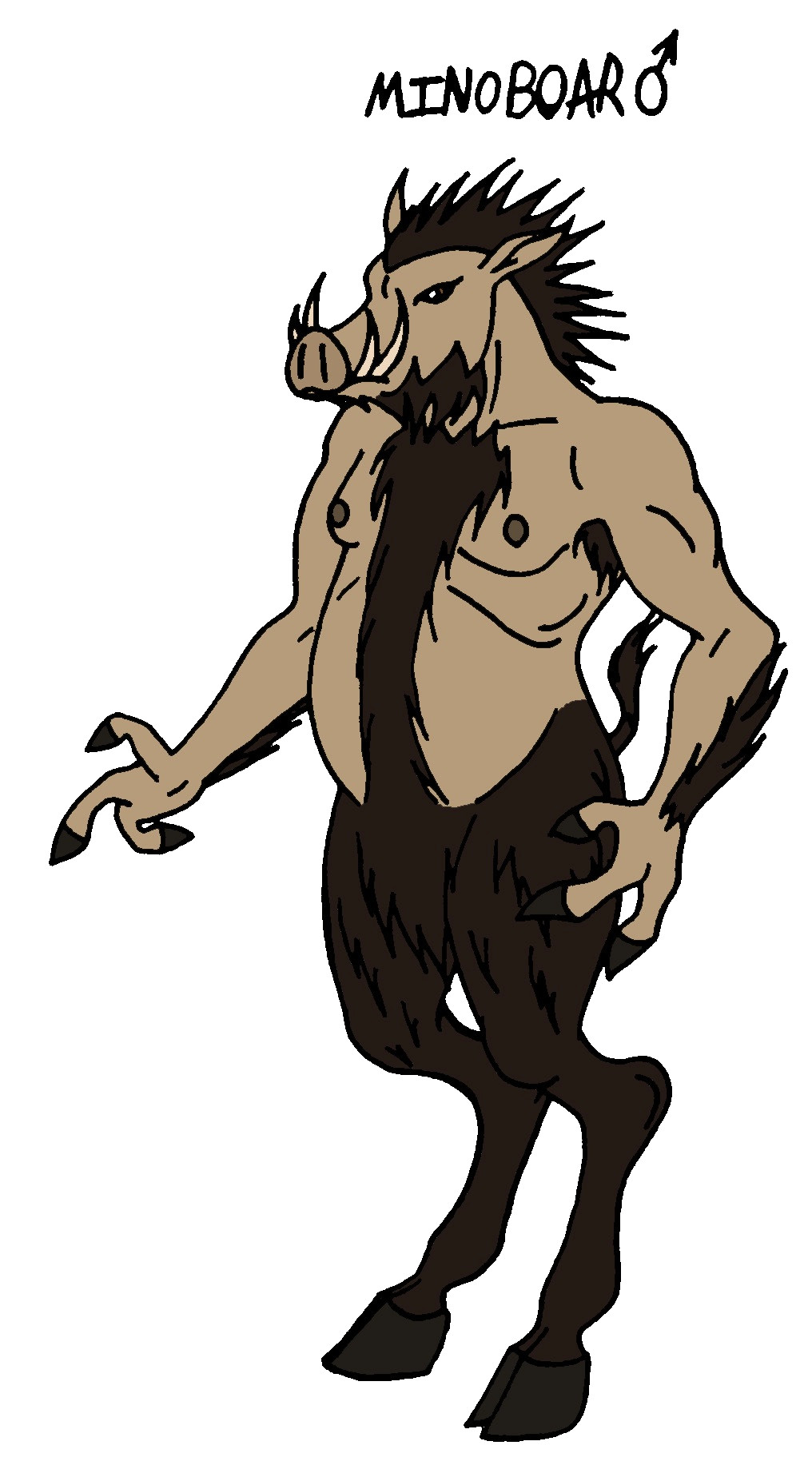 1016x1848 Narnia Races Male Minoboar By Jakegothicsnake D5tc1n2 Clip Art