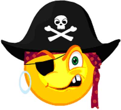 400x364 Pirate Clipart