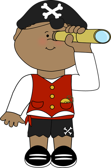 364x550 Pirate Clipart Telescope