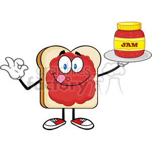 300x300 Royalty Free Royalty Free Rf Clipart Illustration Bread Slice