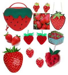 236x262 Strawberries Clipart Set