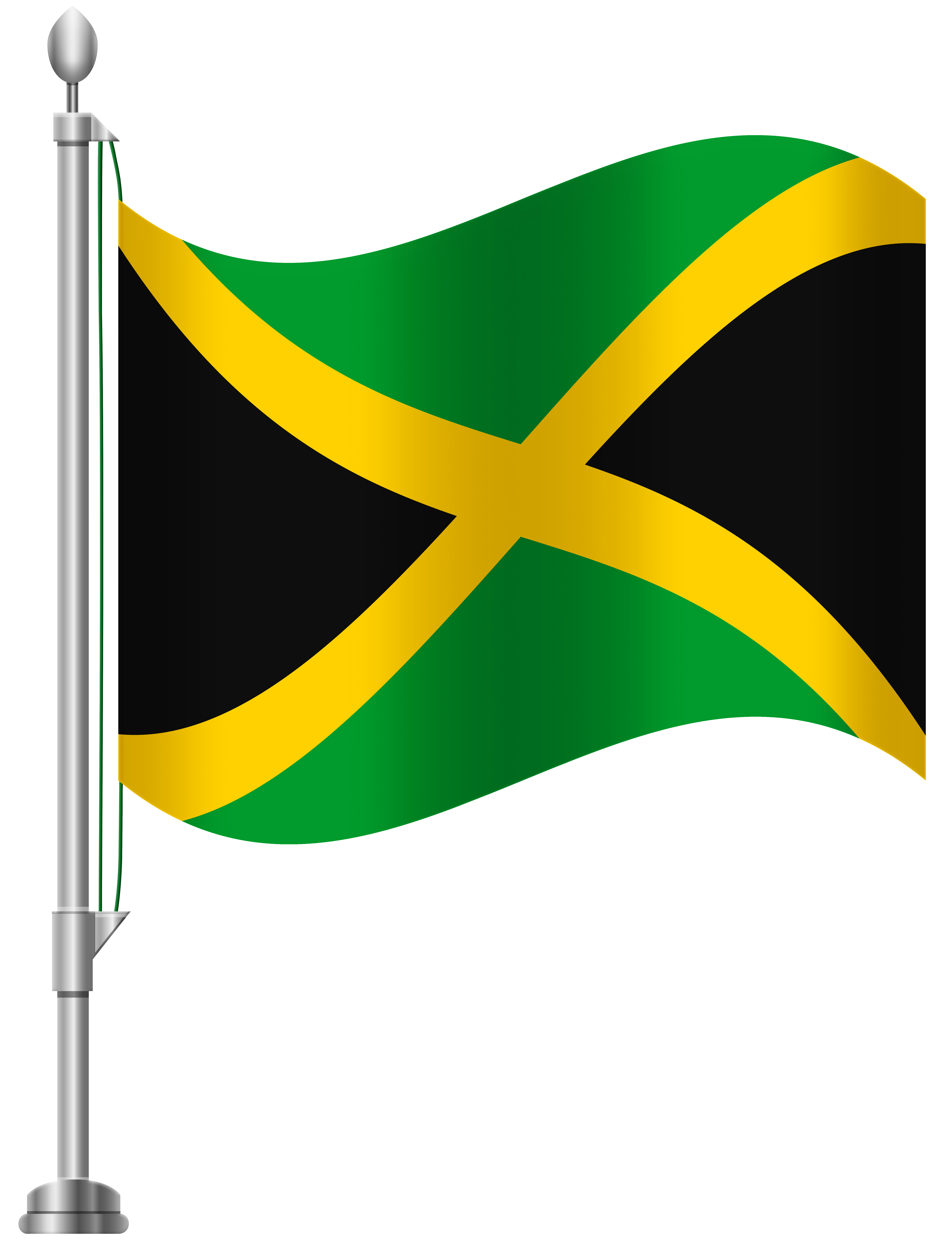 6141x8000 Jamaica Flag Png Clip Art
