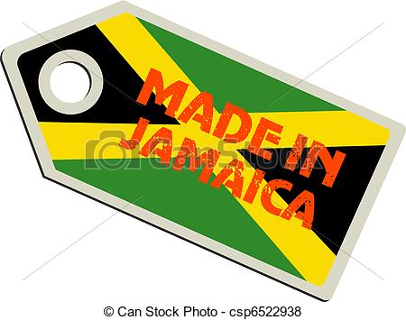 450x355 Vector Label Made In Jamaica Vector