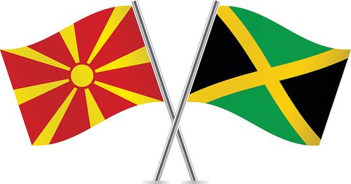 500x263 Macedonian And Jamaican Premium Clipart