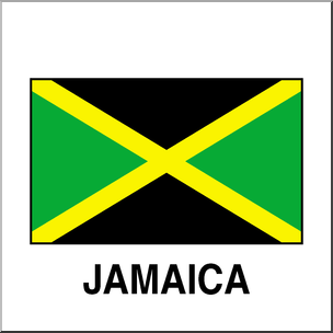 304x304 Clip Art Flags Jamaica Color I Abcteach