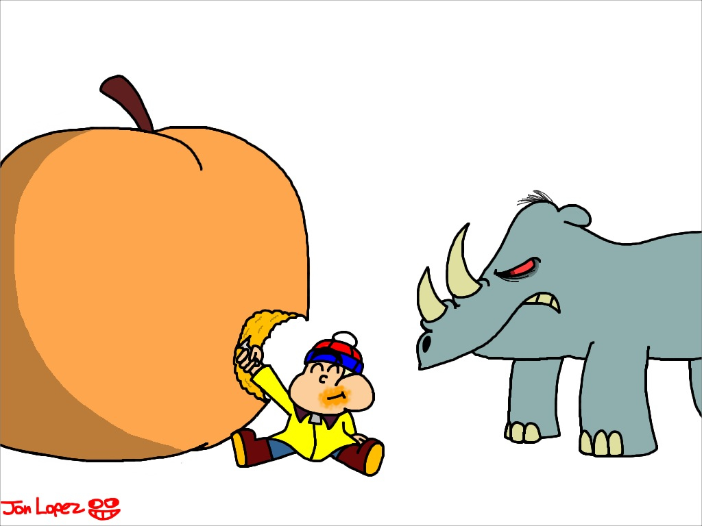 1024x768 James And The Giant Peach By Thejonmastu1011