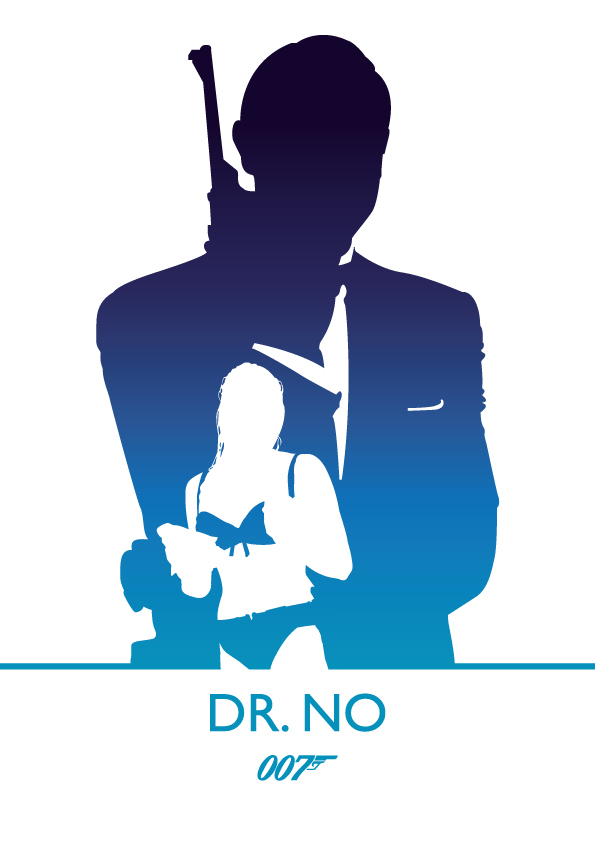 595x842 Beautiful Minimalist James Bond Film Covers.