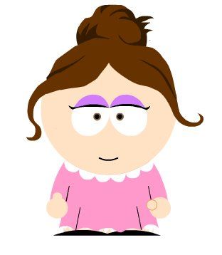312x358 My Creation Of Jane Austen As A South Park Character My Girl