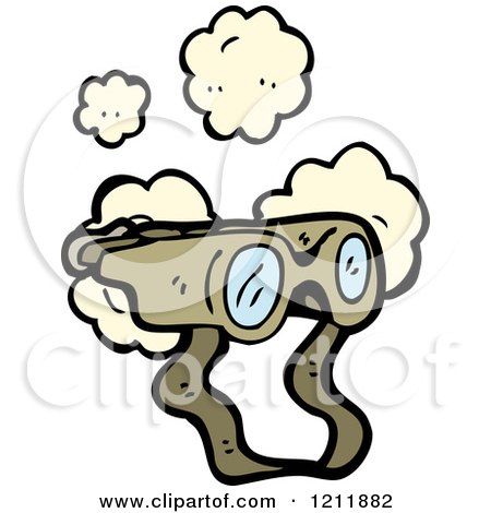 450x470 Cartoon Of Binoculars