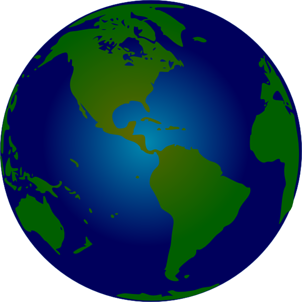 600x600 Free Northern Hemisphere Map Clipart