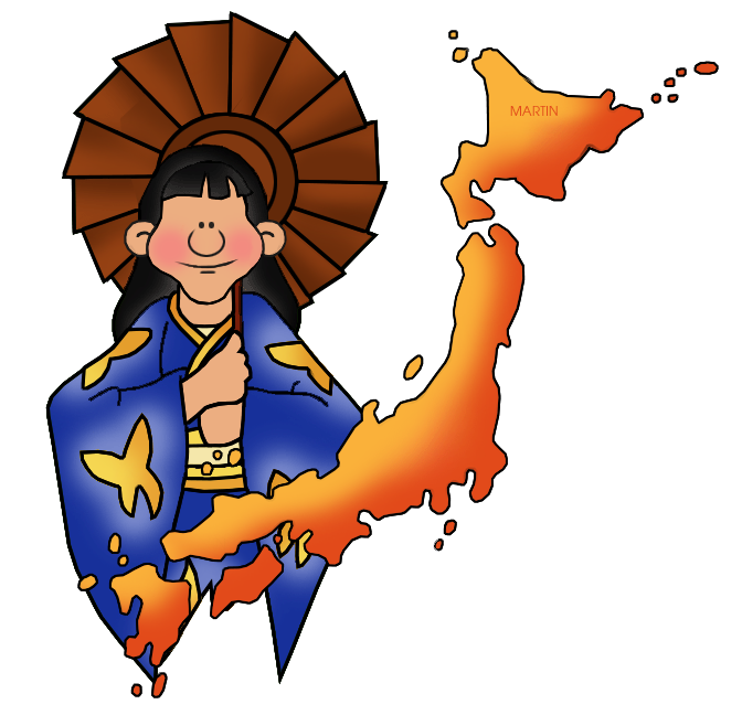 672x648 Japan Clip Art By Phillip Martin, Map Of Japan