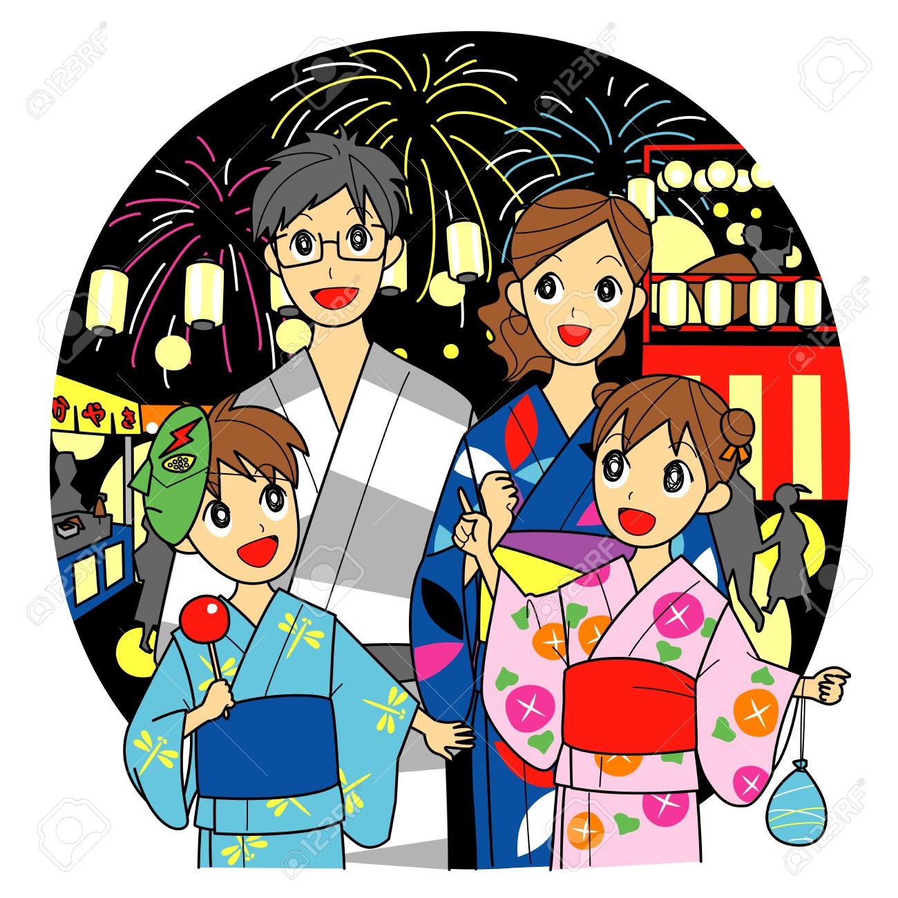 1300x1300 Collection Of Japanese Family Clipart High Quality, Free