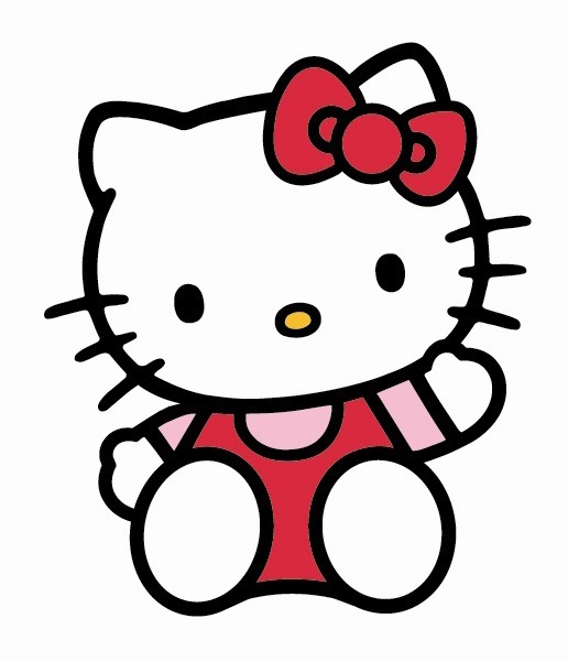 516x601 Japanese Hello Kitty Clipart